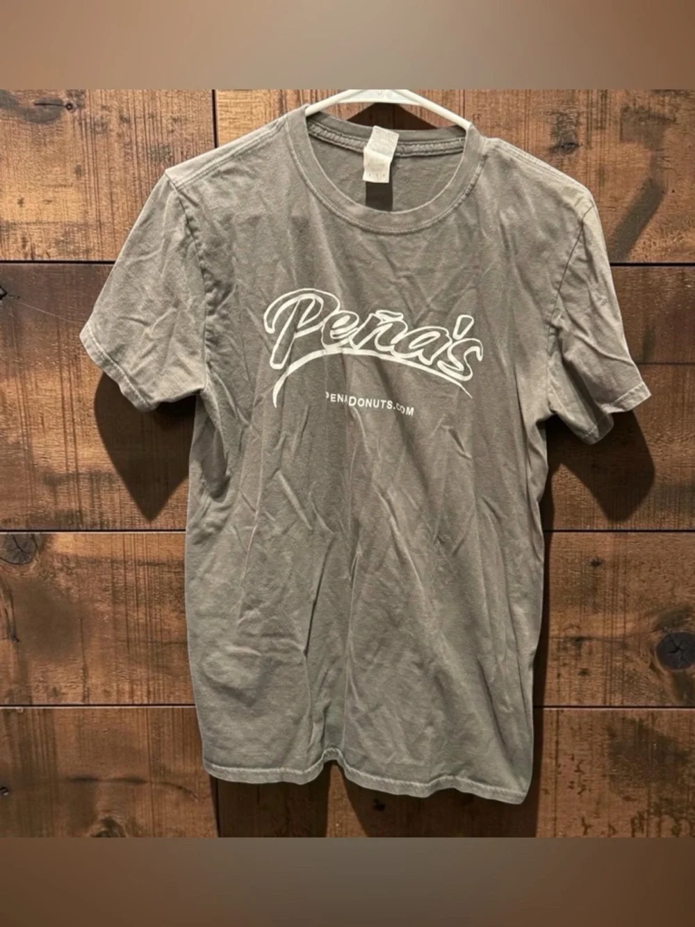 Men's Gray Logo T-Shirt MEDIUM